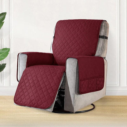 Recliner Chair CoversSofaSeat And Arm Covers WithPockets