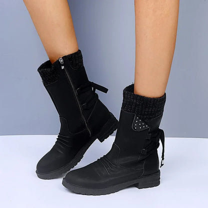 Warm Insulated Rain Boots for Women