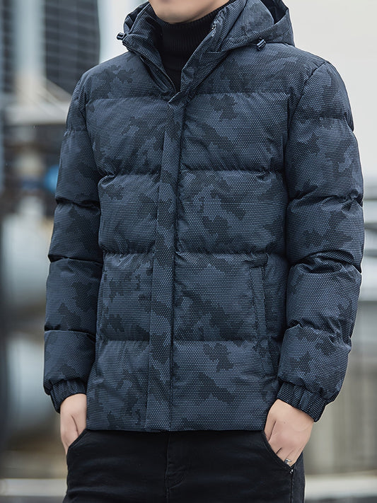 Loose Fit Camo Jacket for Men - OutfitLondon