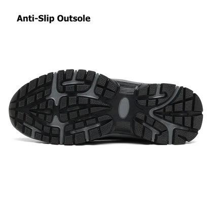 Orthopedic Men Shoes Arch Support Wide Toebox AntiSkid Walking Outdoor