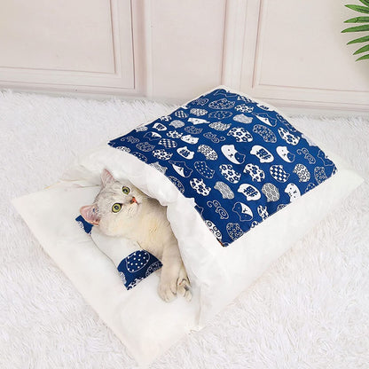 Japanese Style Pet Quilt Breathable Sleeping Bag