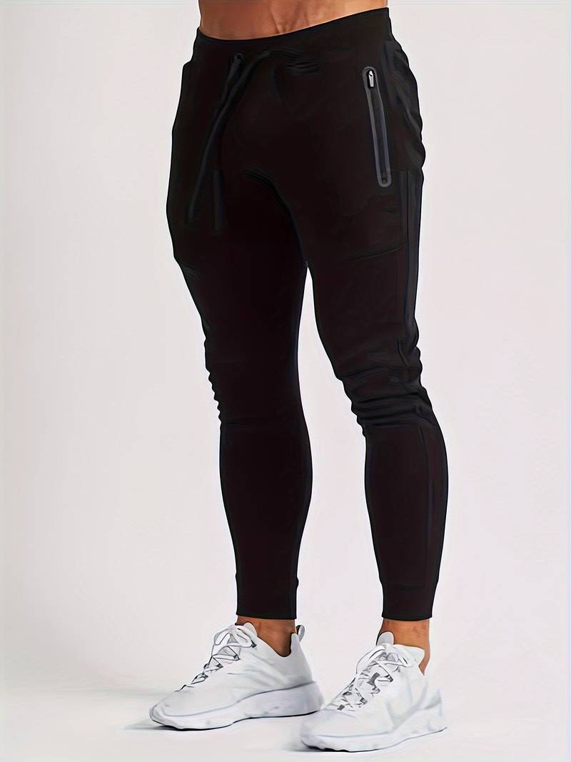 Men's Athletic Moisture-Wicking Workout Pants - OutfitLondon