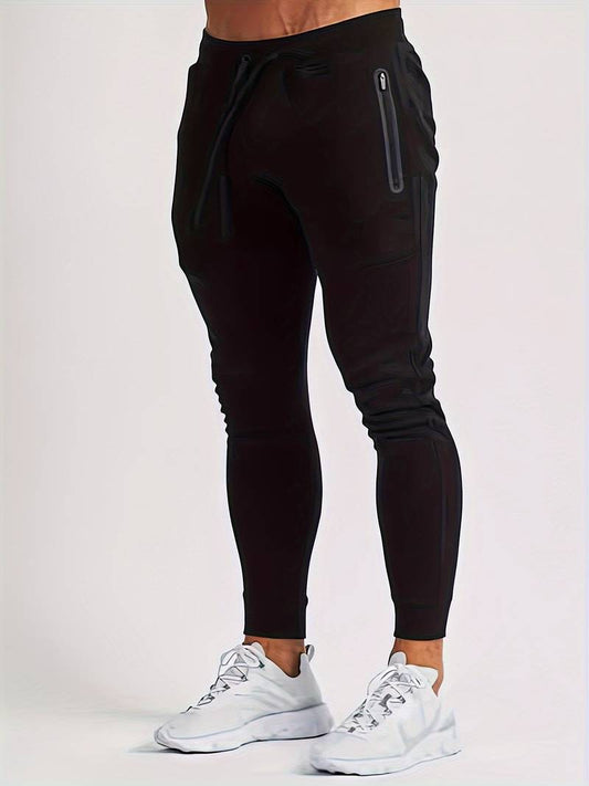 Men's Athletic Moisture-Wicking Workout Pants - OutfitLondon