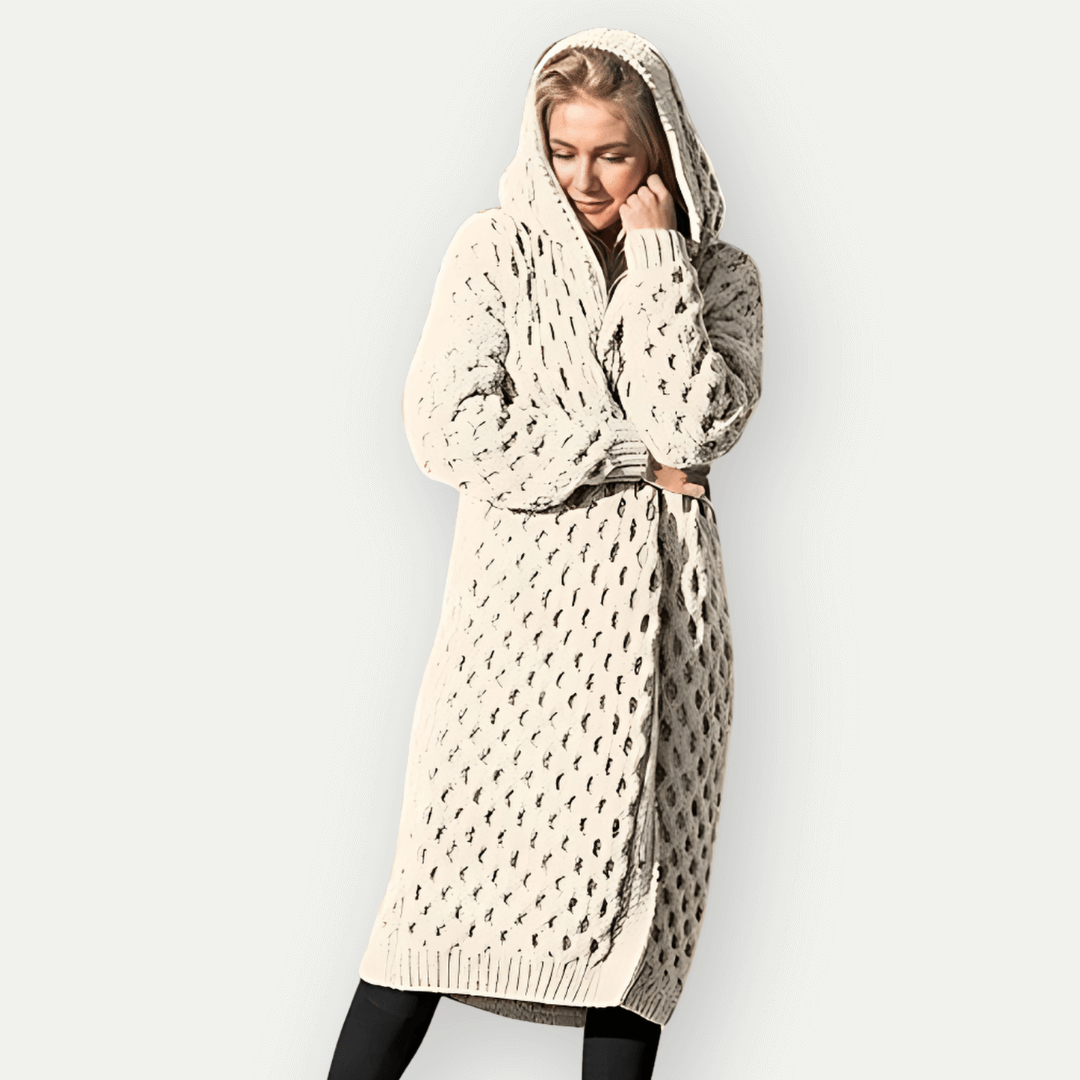 Cozy Oversized Cable Knit Cardigan