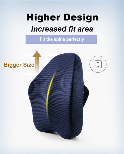 Upgraded Orthopedic Memory Foam Seat Cushion