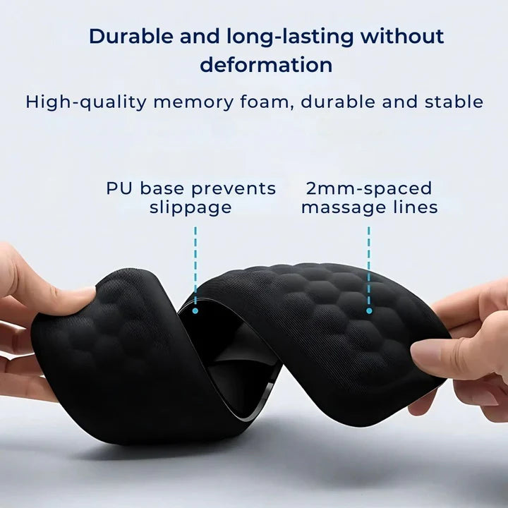 Wrist Protection Rest Pad | for Mouse and Keyboard - Elevates Wrist - Reduces Strain Pain