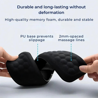 Wrist Protection Rest Pad | for Mouse and Keyboard - Elevates Wrist - Reduces Strain Pain