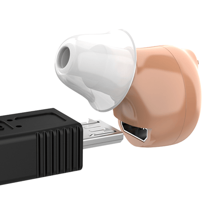 USB Rechargeable Invisible In Ear Sound Amplifier Hearing Aids
