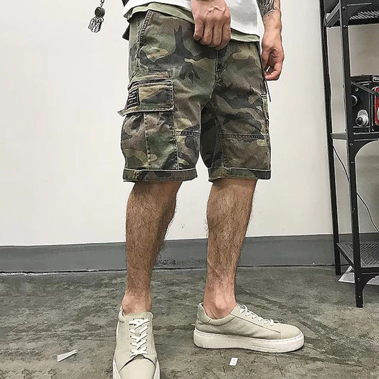 Men's Cargo Shorts Camo Shorts Shorts Hiking Shorts