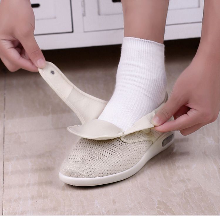 Plus Size Wide Diabetic Shoes For Swollen Feet Width Shoes (Unisex)