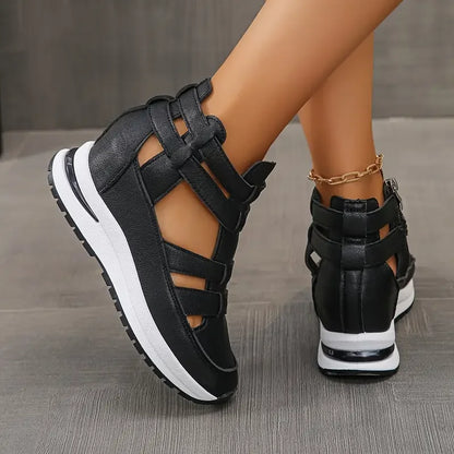 Comfortable Ankle Strap Wedge Sandals for Women