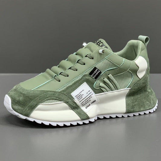 Relaxed Fit Men's Cushion Sneakers - OutfitLondon