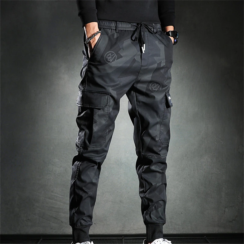 Casual Multi-Pocket Camouflage Cargo Pants