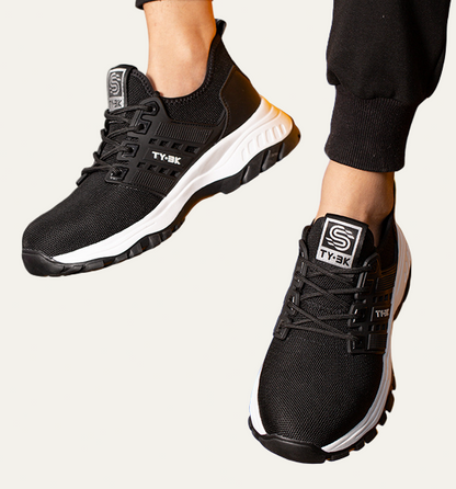 Breathable Men's Steel Toe Work Shoes