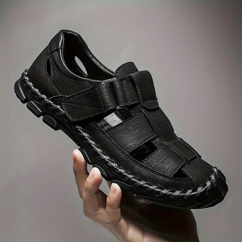 Genuine Leather Summer Sandals - OutfitLondon