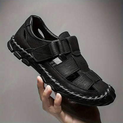 Genuine Leather Summer Sandals - OutfitLondon