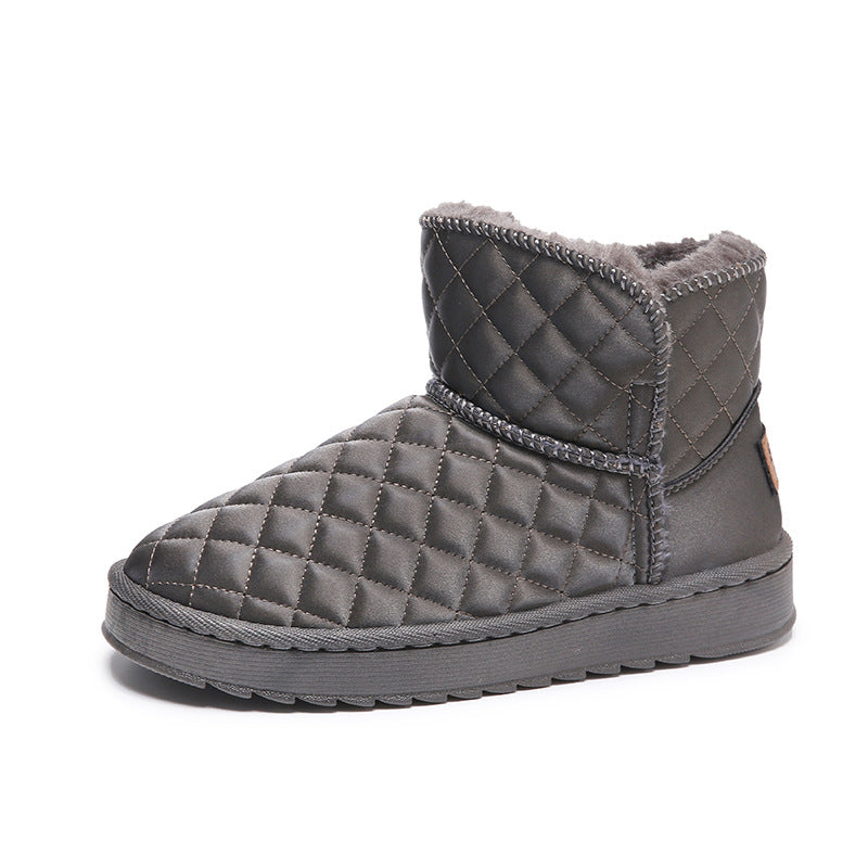 Soft Warm Fur Lining Snow Booties Winter Ankle Boots