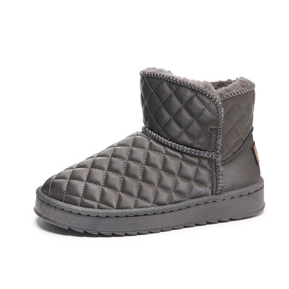 Soft Warm Fur Lining Snow Booties Winter Ankle Boots