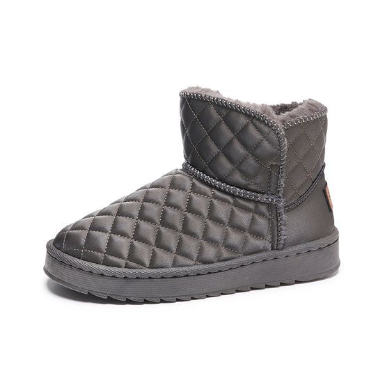 Soft Warm Fur Lining Snow Booties Winter Ankle Boots