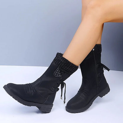 Warm Insulated Rain Boots for Women