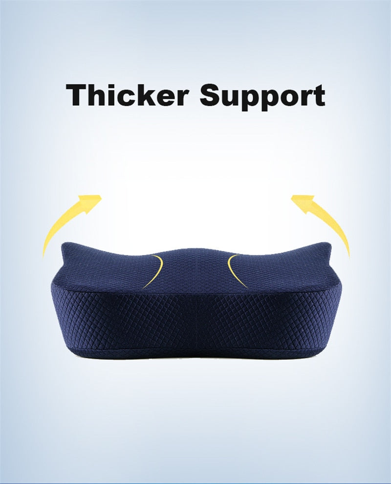 Upgraded Orthopedic Memory Foam Seat Cushion