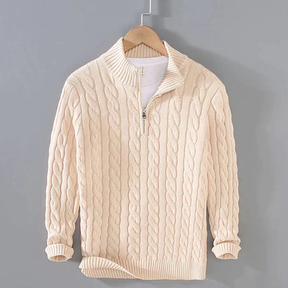 Classic Warm Wool Crew Sweater