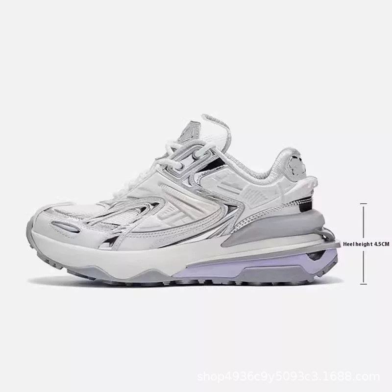 Lightweight Air Mesh Running Shoes Gray