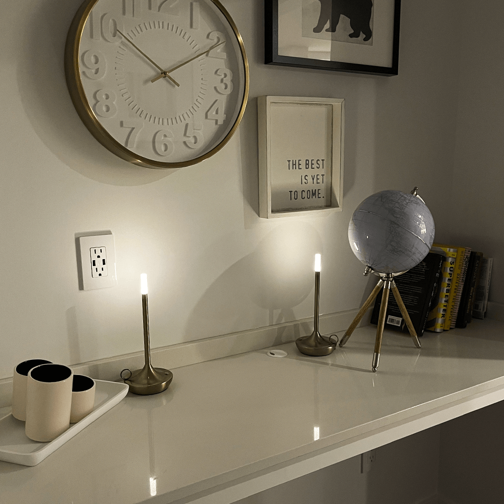 Graypants Wick Portable Table Lamp