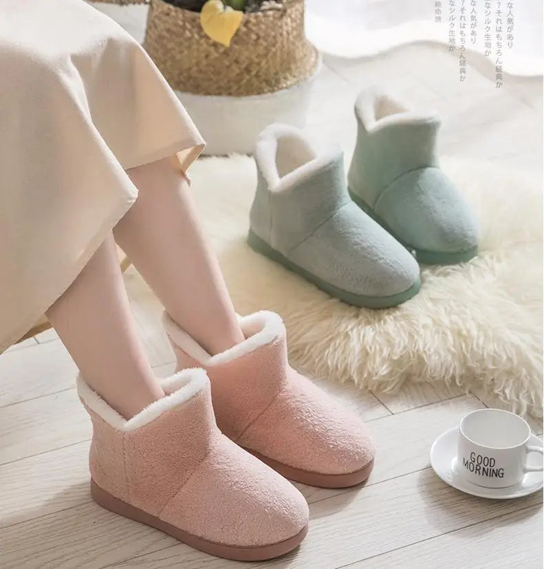 Soft Fur Cloud Boots