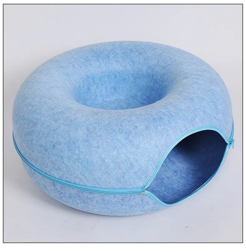 Cozy Kitty Hideaway Cat Tunnel Bed