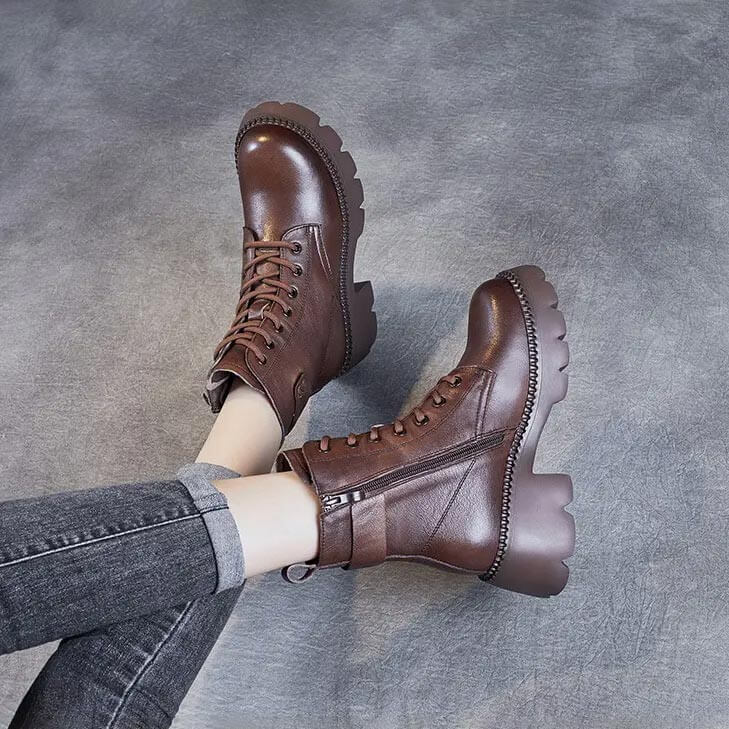 Orthopedic Leather Boots for Women