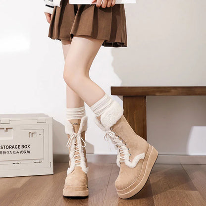 Cozy Insulated Waterproof Snow Boots for Women