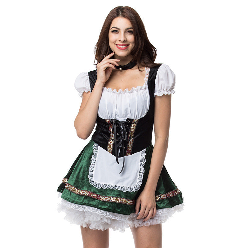 Funny Plus Size Beer Girl Costume Dress
