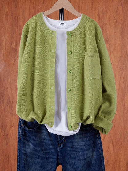 Soft Women's Cozy Open Cardigan - OutfitLondon