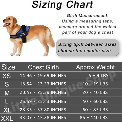 Custom No Pull Dog Harness