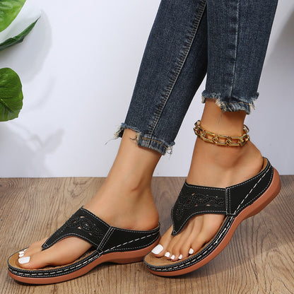 2023 Soft Bottom Massage Orthopedic Flip-Flops