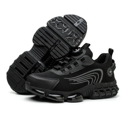 Tough Waterproof Hiking Work Boots with Grip Sole