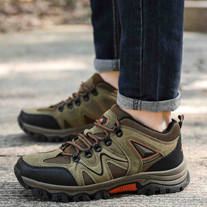 Men's Outdoor Shoes – Waterproof & Non-Slip For Trekking & Hiking