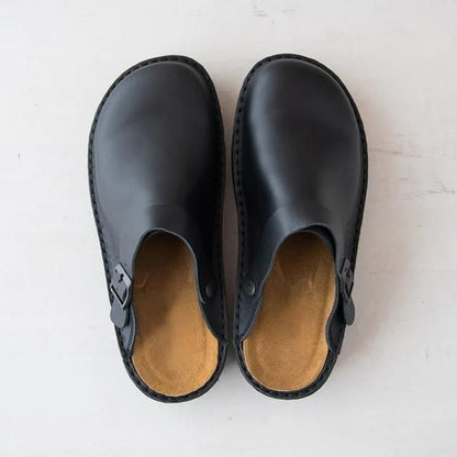 Soft Leather Slippers-Unisex