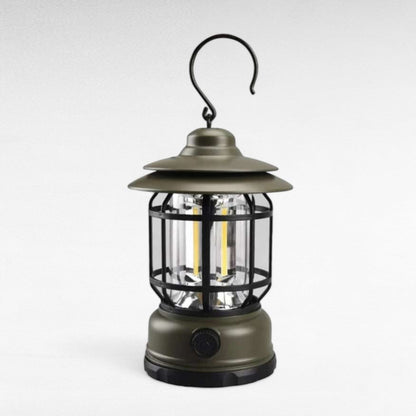Rechargeable Camping Lantern – Vintage-Style LED with Dimmable Light