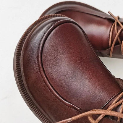 Classic Low Heel Ankle Boots for Women
