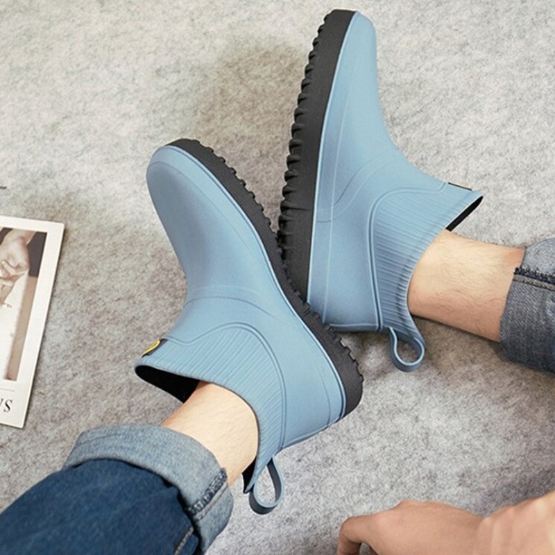 Rain Ankle Boots Slip-on Nonskid Orthopedic Shoes