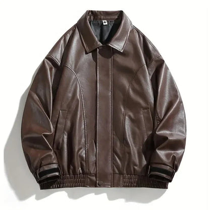 Premium Brown Leather Jacket