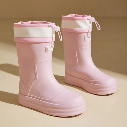 Fashionable Women's Rain Boots for Autumn