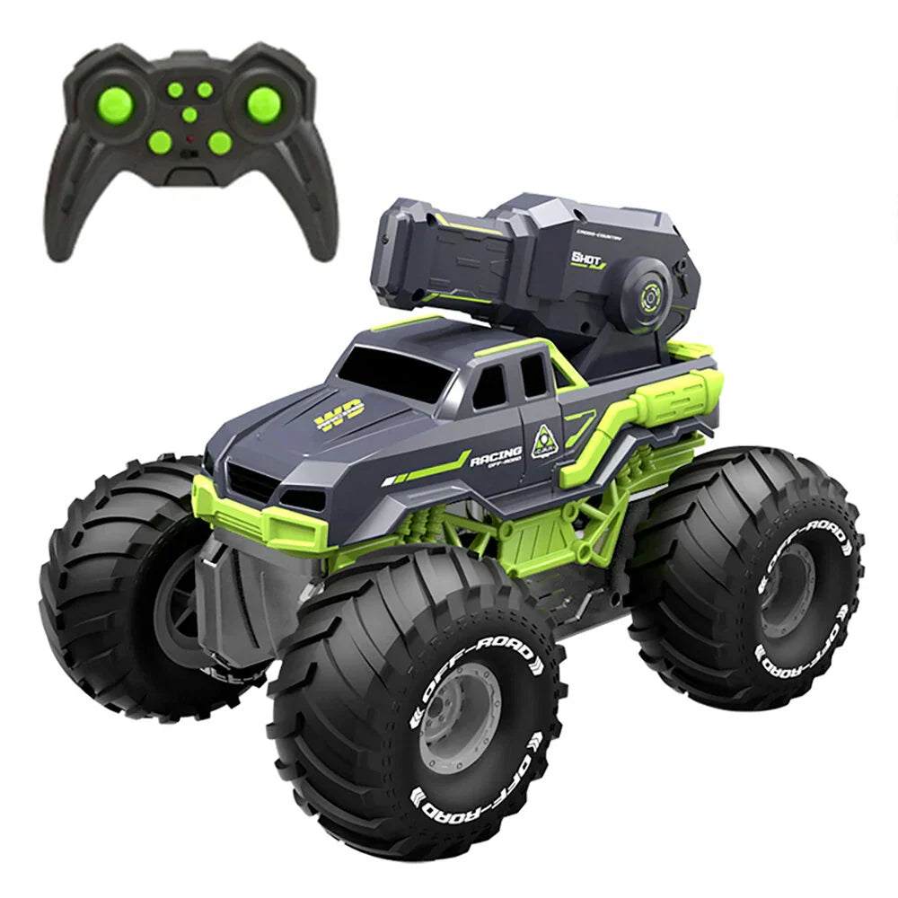 Remote Control Amphibious Car Water Blaster Toy