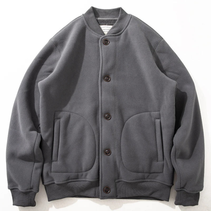 Warm Mens Fleece Coat