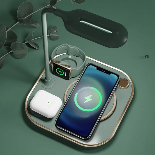 3 In 1 Wireless Charger Lamp