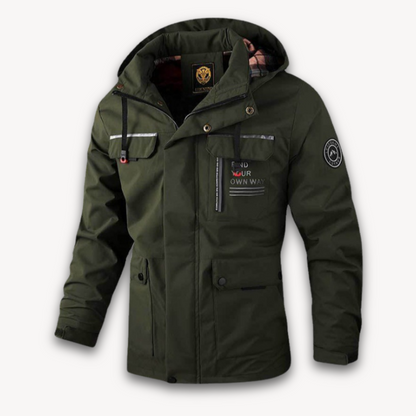 Waterproof Hooded Mens Winter Coat