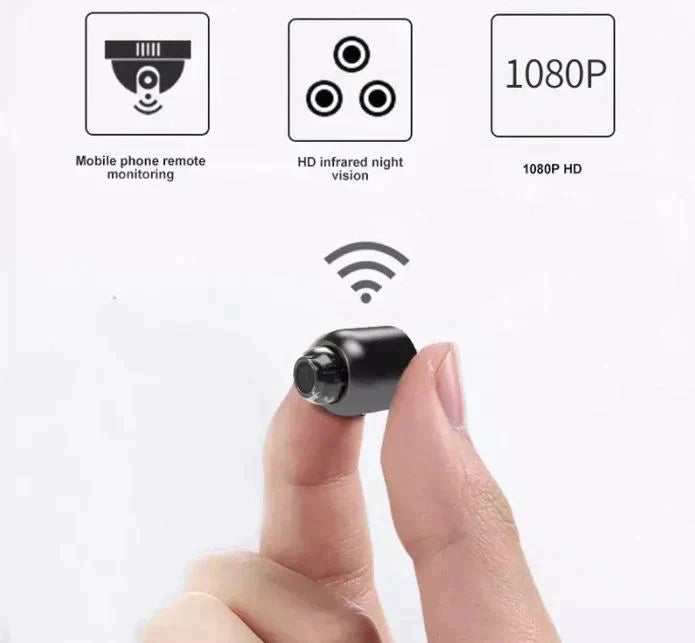 Small WiFi Security Camera Night Vision IP Security Surveillance Cam