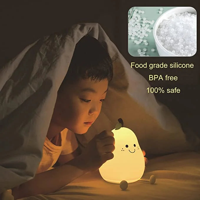 Cute Pear Night Light Lamp